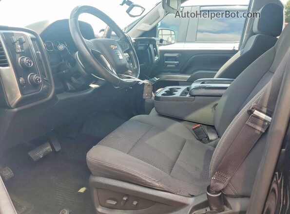 3GCUKREC7GG225590 2016 CHEVROLET SILVERADO Black Вид салону спереду