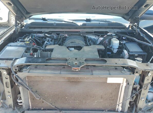 3GCUKREC7GG225590 2016 CHEVROLET SILVERADO Black Вид задньої частини салону