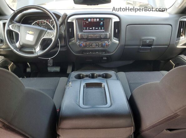 3GCUKREC7GG225590 2016 CHEVROLET SILVERADO Black Вид панелі приладів