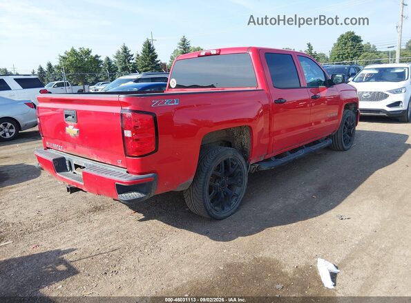 3GCUKREC7HG250099 2017 CHEVROLET SILVERADO Red Задня права чверть
