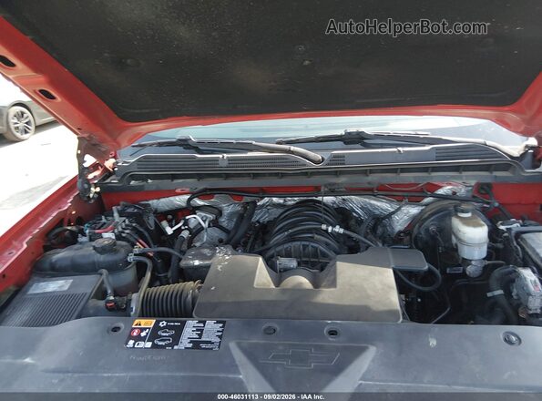 3GCUKREC7HG250099 2017 CHEVROLET SILVERADO Red Вид ззаду