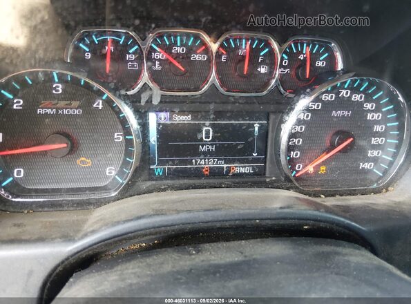 3GCUKREC7HG250099 2017 CHEVROLET SILVERADO Red Вид задніх сидінь