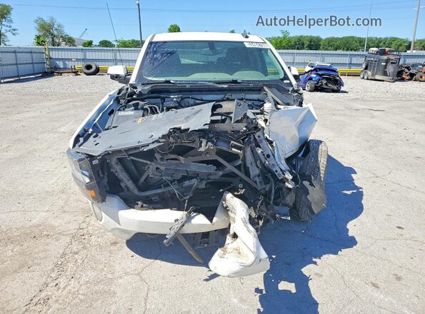 3GCUKREC8HG324470 2017 CHEVROLET SILVERADO Белый Вид спереди