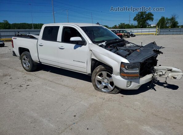 3GCUKREC8HG324470 2017 CHEVROLET SILVERADO Белый Передняя правая четверть