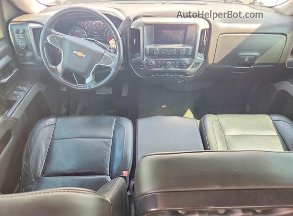 3GCUKREC8HG497437 2017 CHEVROLET SILVERADO White Widok deski rozdzielczej