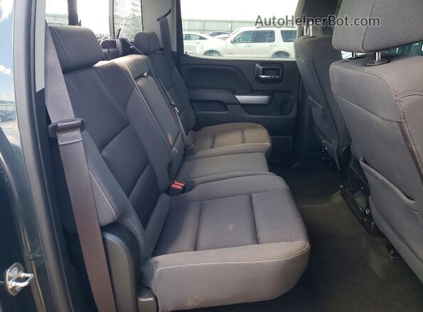 3GCUKREC9HG415022 2017 CHEVROLET SILVERADO Gray Rear seats view