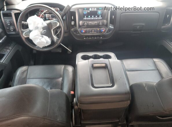 3GCUKRECXGG339664 2016 CHEVROLET SILVERADO Burgundy Widok deski rozdzielczej