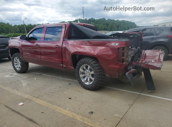 3GCUKRECXGG339664 2016 CHEVROLET SILVERADO Burgundy Tył lewy