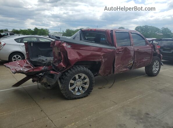 3GCUKRECXGG339664 2016 CHEVROLET SILVERADO Burgundy Tył prawy