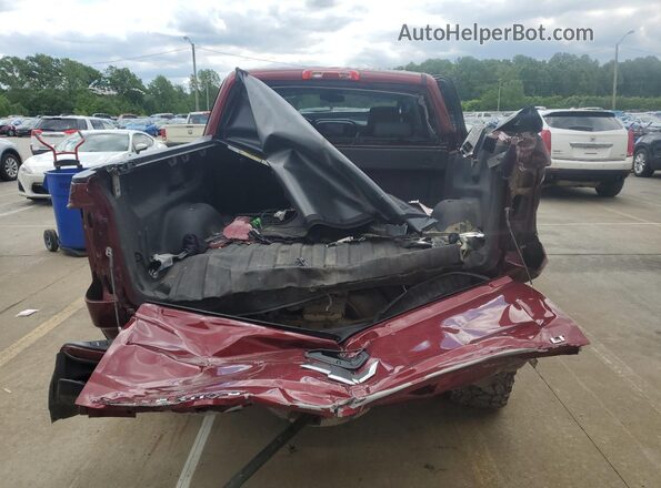 3GCUKRECXGG339664 2016 CHEVROLET SILVERADO Burgundy Widok z tyłu