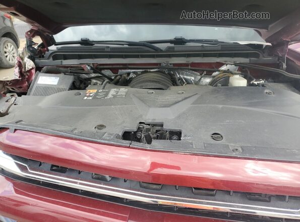 3GCUKRECXGG339664 2016 CHEVROLET SILVERADO Burgundy Widok wnętrza z tyłu
