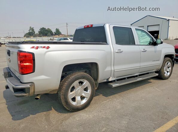 3GCUKRER6JG272279 2018 CHEVROLET SILVERADO Silver Rear right