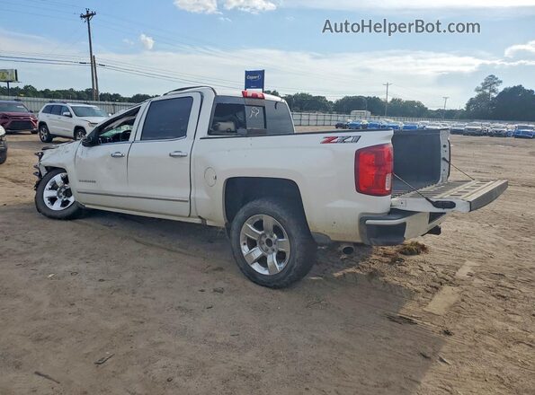 3GCUKSEC1JG555708 2018 CHEVROLET SILVERADO Белый Задняя левая четверть