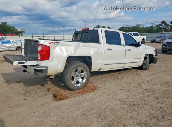 3GCUKSEC1JG555708 2018 CHEVROLET SILVERADO Белый Задняя правая четверть