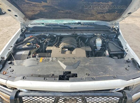 3GCUKSEC1JG555708 2018 CHEVROLET SILVERADO Белый Вид задней части салона