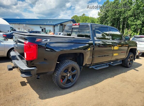 3GCUKSEC6JG206365 2018 CHEVROLET SILVERADO Black Задня права чверть