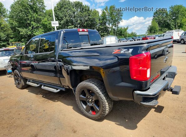 3GCUKSEC6JG206365 2018 CHEVROLET SILVERADO Black Задня ліва чверть