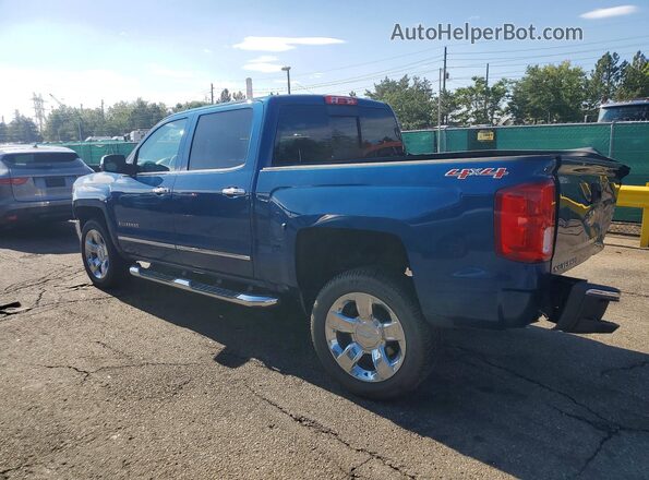 3GCUKSEC7HG240373 2017 CHEVROLET SILVERADO Blue უკანა მარცხენა