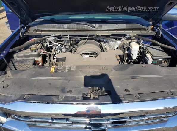 3GCUKSEC7HG240373 2017 CHEVROLET SILVERADO Blue უკანა სალონის ხედი