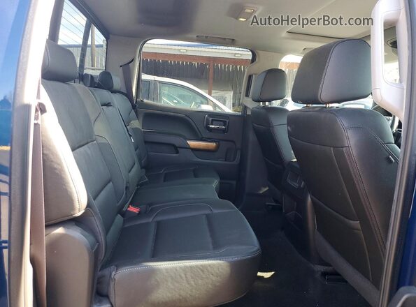 3GCUKSEC7HG240373 2017 CHEVROLET SILVERADO Blue უკანა სავარძლების ხედი