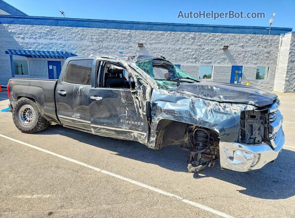 3GCUKSECXJG525154 2018 CHEVROLET SILVERADO Charcoal Передня права чверть