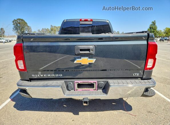 3GCUKSECXJG525154 2018 CHEVROLET SILVERADO Charcoal Вид ззаду
