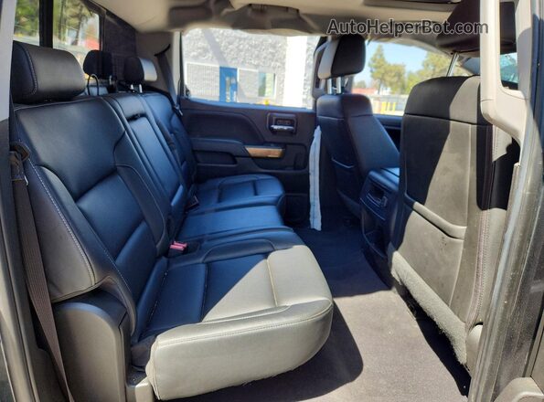 3GCUKSECXJG525154 2018 CHEVROLET SILVERADO Charcoal Вид задньої частини салону