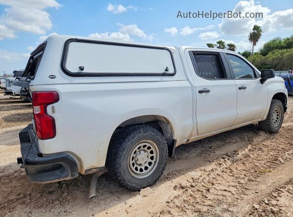 3GCUYAEF4LG341415 2020 CHEVROLET SILVERADO White Tył prawy
