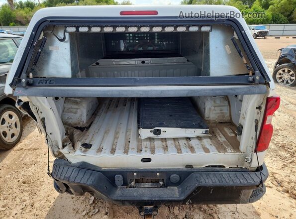 3GCUYAEF4LG341415 2020 CHEVROLET SILVERADO White Widok z tyłu