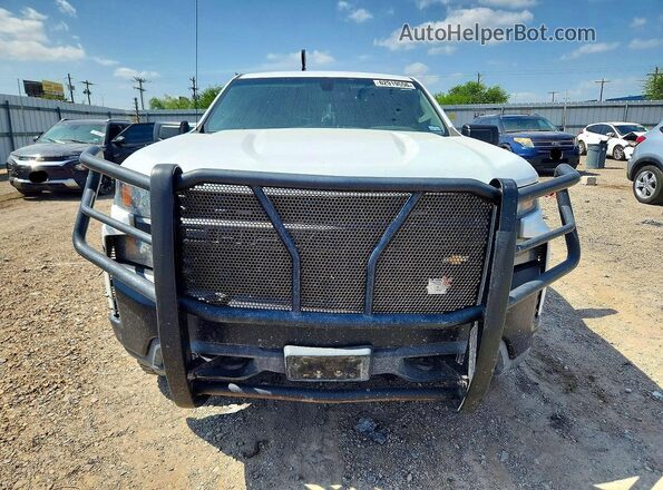 3GCUYAEF4LG341415 2020 CHEVROLET SILVERADO White Widok z przodu