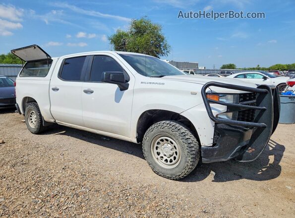 3GCUYAEF4LG341415 2020 CHEVROLET SILVERADO White Przód prawy