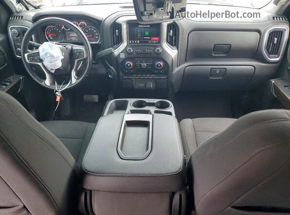 3GCUYDED0NG181875 2022 CHEVROLET SILVERADO White Dashboard view
