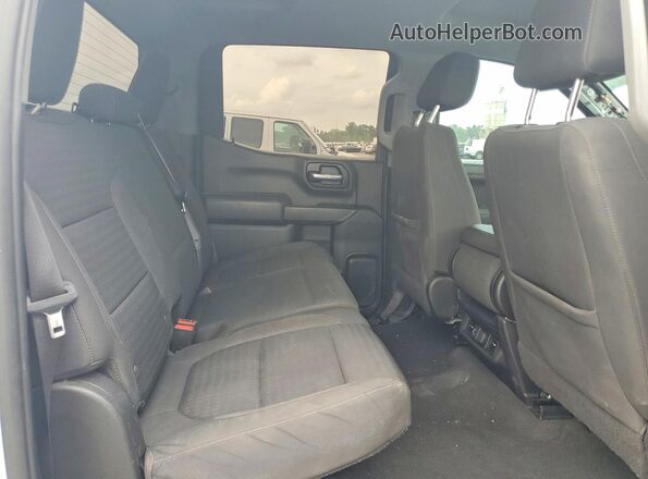 3GCUYDED0NG181875 2022 CHEVROLET SILVERADO White Rear seats view