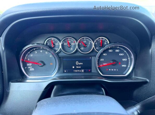 3GCUYDED3LG267758 2020 CHEVROLET SILVERADO Charcoal Vista del salpicadero