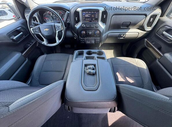 3GCUYDED3LG267758 2020 CHEVROLET SILVERADO Charcoal Vista del cuadro de instrumentos