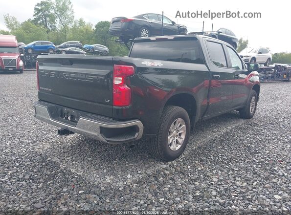 3GCUYDED3NG148708 2022 CHEVROLET SILVERADO Черный Задняя правая четверть