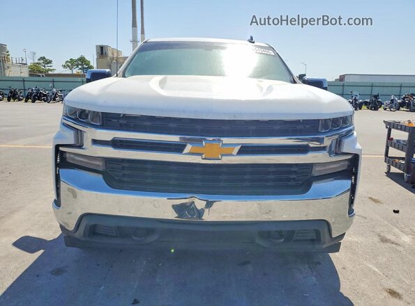 3GCUYDED4LG343391 2020 CHEVROLET SILVERADO White Widok z przodu
