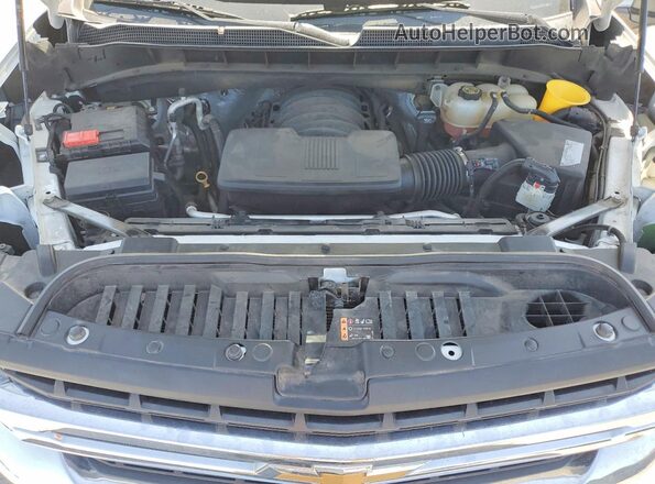 3GCUYDED4LG343391 2020 CHEVROLET SILVERADO White Widok wnętrza z tyłu