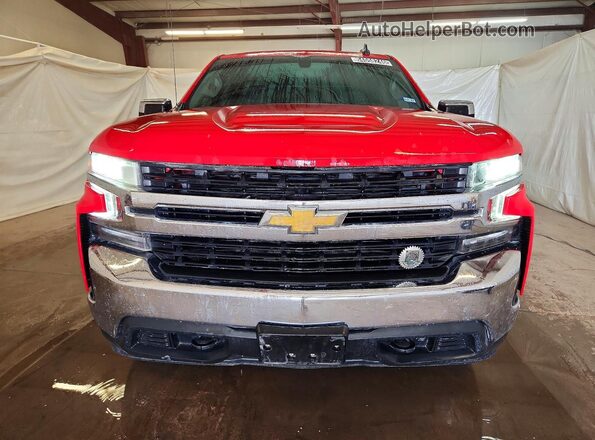 3GCUYDED5MG300132 2021 CHEVROLET SILVERADO Красный Вид спереди