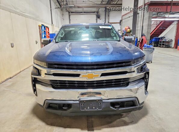 3GCUYDED8MG451515 2021 CHEVROLET SILVERADO Синий Вид спереди