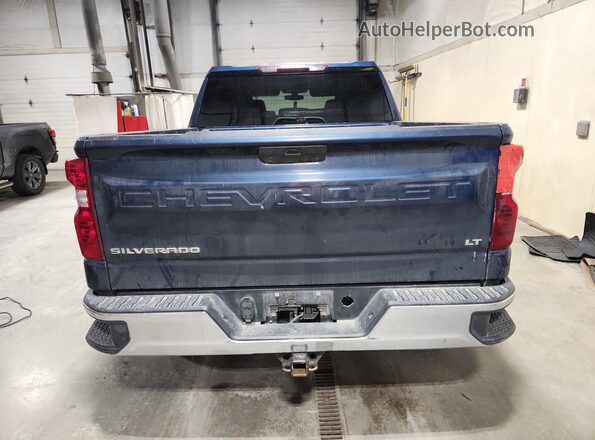 3GCUYDED8MG451515 2021 CHEVROLET SILVERADO Синий Панорамный вид салона 360°