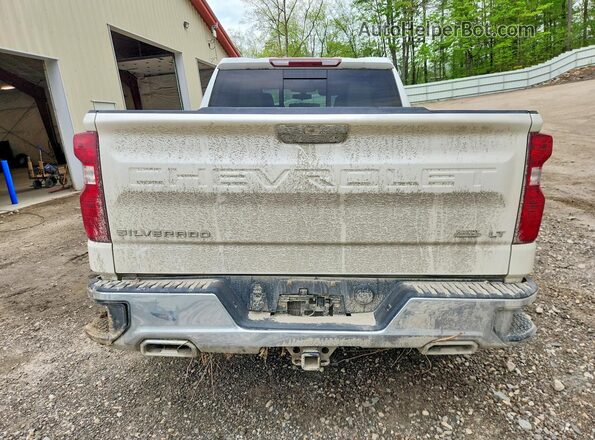 3GCUYDET8LG190876 2020 CHEVROLET SILVERADO White Հետևի տեսք