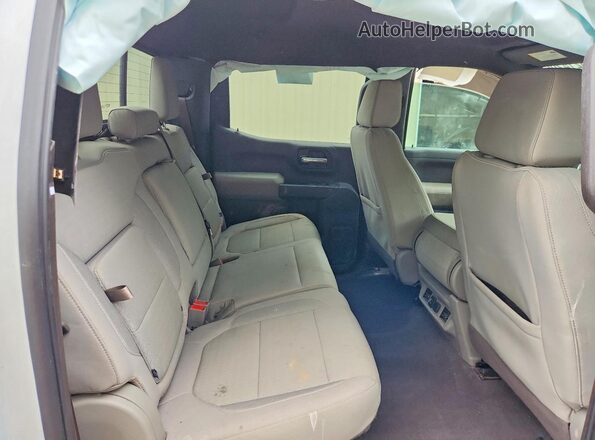 3GCUYDET8LG190876 2020 CHEVROLET SILVERADO White Հետևի նստատեղերի տեսք