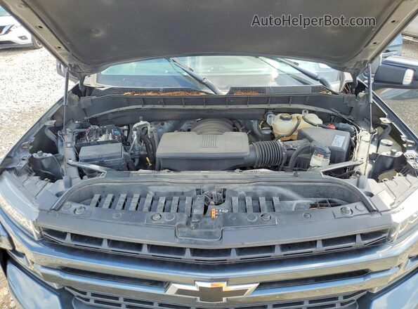 3GCUYEED2KG280621 2019 CHEVROLET SILVERADO Green Widok wnętrza z tyłu