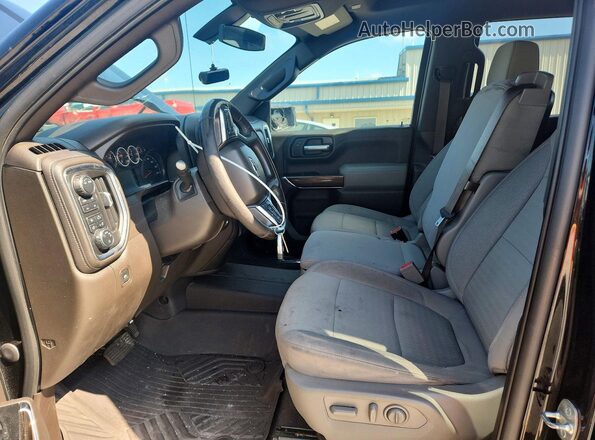 3GCUYEED3LG330542 2020 CHEVROLET SILVERADO Black Սալոնի դիմացի տեսք