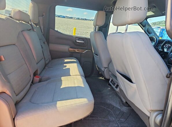 3GCUYEED3LG330542 2020 CHEVROLET SILVERADO Black Հետևի նստատեղերի տեսք
