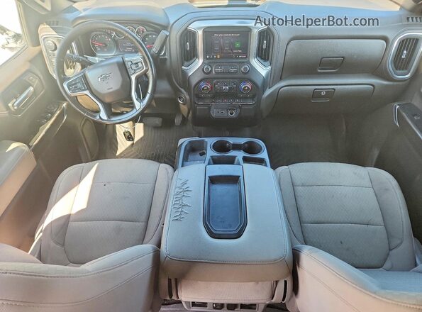 3GCUYEED3LG330542 2020 CHEVROLET SILVERADO Black Առջևի վահանակի տեսք
