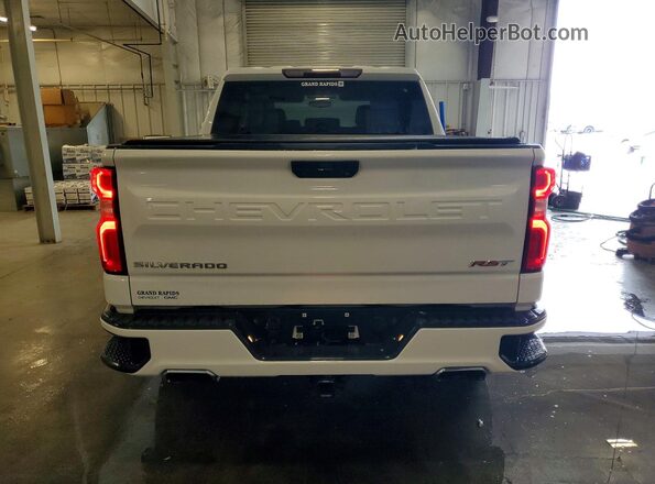 3GCUYEED8KG302248 2019 CHEVROLET SILVERADO White Widok z tyłu