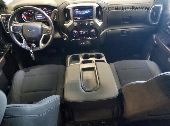 3GCUYEED8KG302248 2019 CHEVROLET SILVERADO White Widok deski rozdzielczej