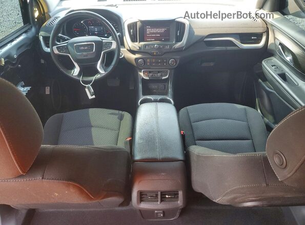 3GKALMEG1RL378910 2024 GMC TERRAIN Silver Widok deski rozdzielczej